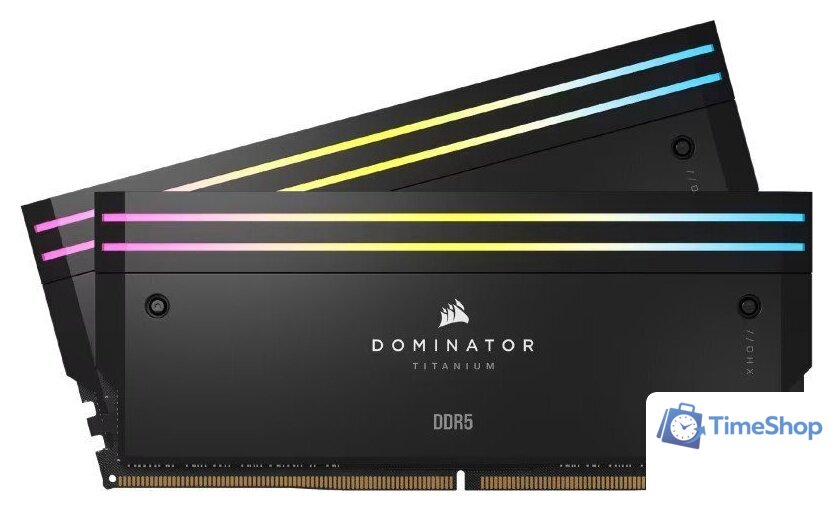 Оперативная память Corsair Dominator Titanium RGB 2x16ГБ DDR5 6000 МГц CMP32GX5M2B6000C30 - Изображение №1 — Интернет-магазин Time-Shop