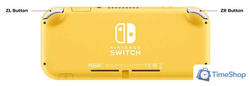 Игровая приставка Nintendo Switch Lite (желтый) - Изображение №5 — Интернет-магазин Time-Shop