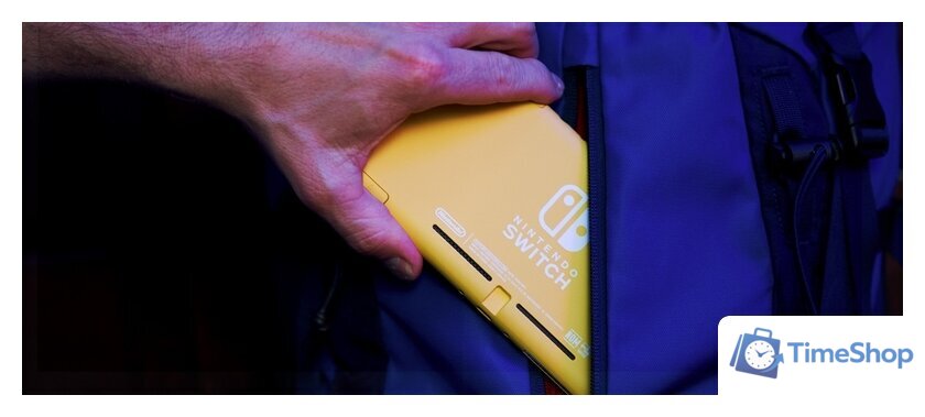 Игровая приставка Nintendo Switch Lite (желтый) - Изображение №9 — Интернет-магазин Time-Shop