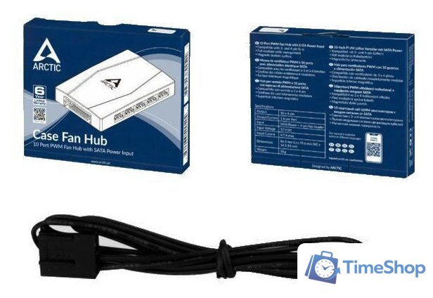 Разветвитель вентиляторов Arctic Case Fan Hub ACFAN00175A - Изображение №3 — Интернет-магазин Time-Shop