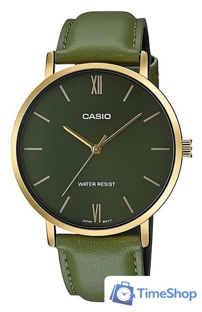 Наручные часы Casio MTP-VT01GL-3B - Изображение №1 — Интернет-магазин Time-Shop