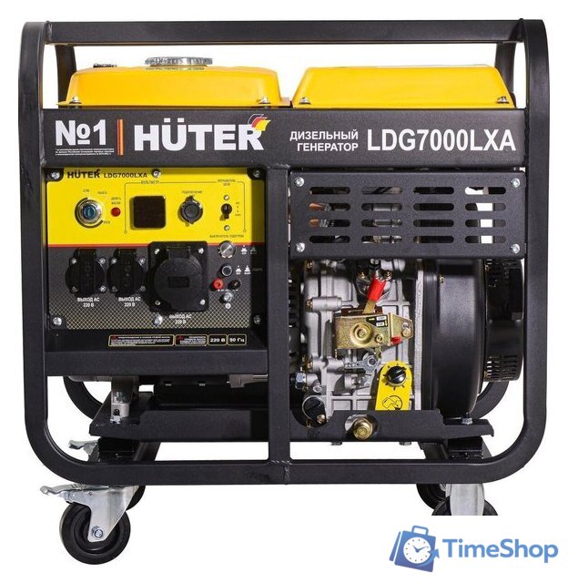 Дизельный генератор Huter LDG 7000LXА - Изображение №2 — Интернет-магазин Time-Shop