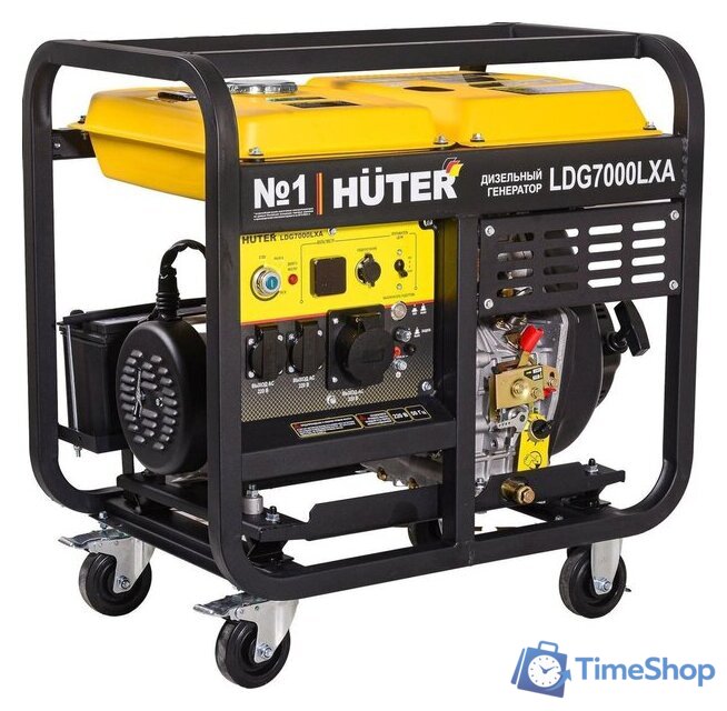 Дизельный генератор Huter LDG 7000LXА - Изображение №3 — Интернет-магазин Time-Shop