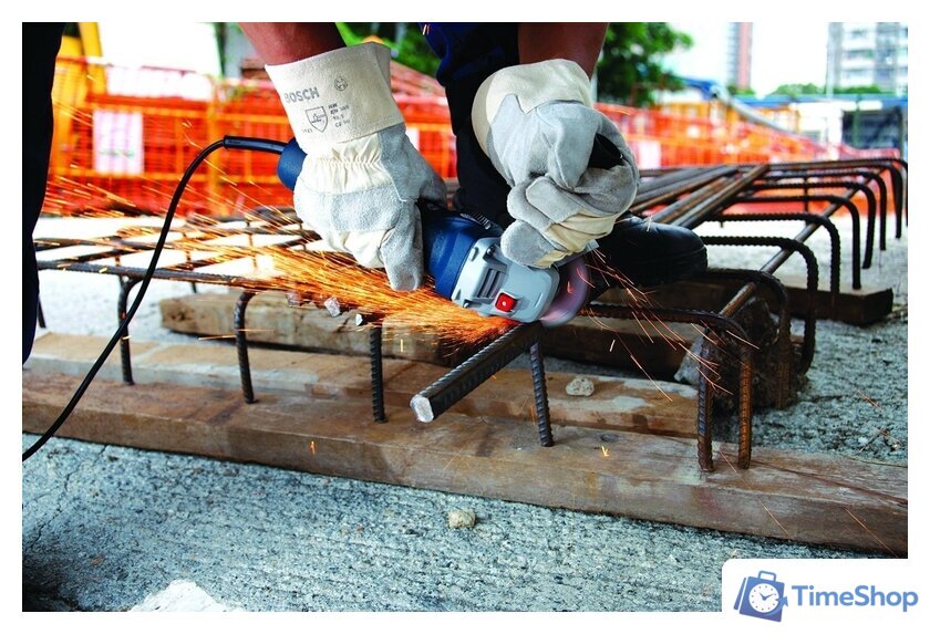 Угловая шлифмашина Bosch GWS 7-125 Professional [0601388108] - Изображение №5 — Интернет-магазин Time-Shop