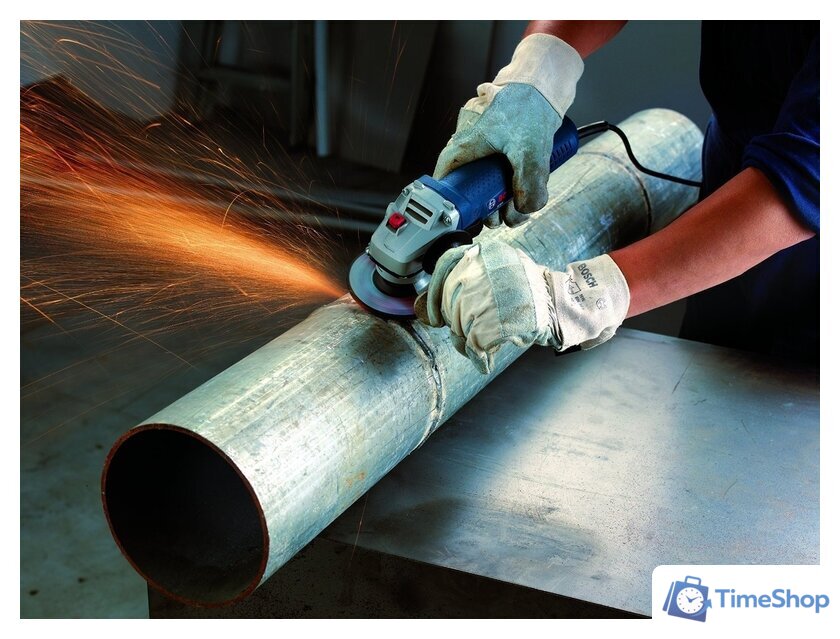 Угловая шлифмашина Bosch GWS 7-125 Professional [0601388108] - Изображение №4 — Интернет-магазин Time-Shop