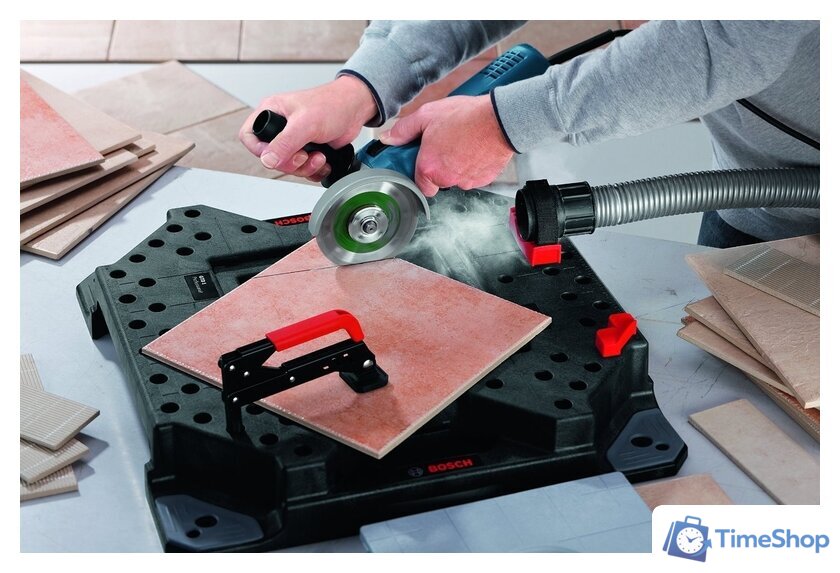 Угловая шлифмашина Bosch GWS 7-125 Professional [0601388108] - Изображение №2 — Интернет-магазин Time-Shop