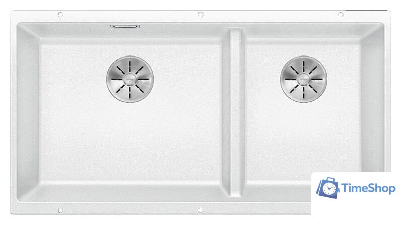 Кухонная мойка Blanco Subline 480/320-U (белый) 523588 - Изображение №1 — Интернет-магазин Time-Shop