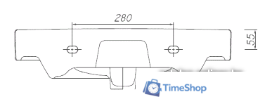 Умывальник Kolo Traffic L91161000 - Изображение №3 — Интернет-магазин Time-Shop