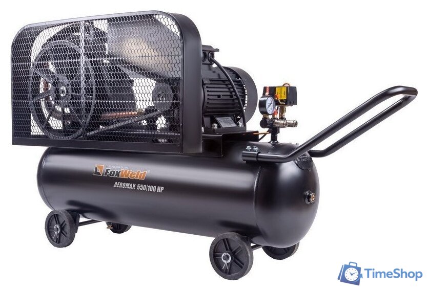 Компрессор FoxWeld Aeromax 550/100 HP 7069 - Изображение №3 — Интернет-магазин Time-Shop