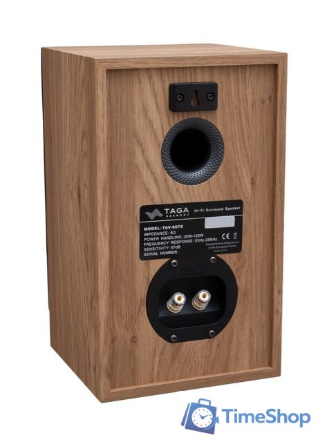 Полочная акустика Taga Harmony TAV-807S (дуб) - Изображение №3 — Интернет-магазин Time-Shop