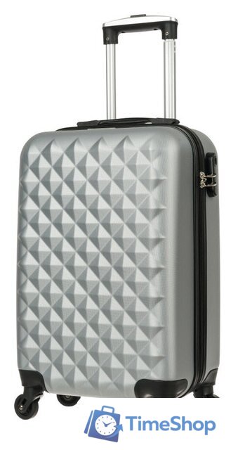 Чемодан-спиннер L'Case Phatthaya BCP-12-02 57 см (серый) - Изображение №1 — Интернет-магазин Time-Shop