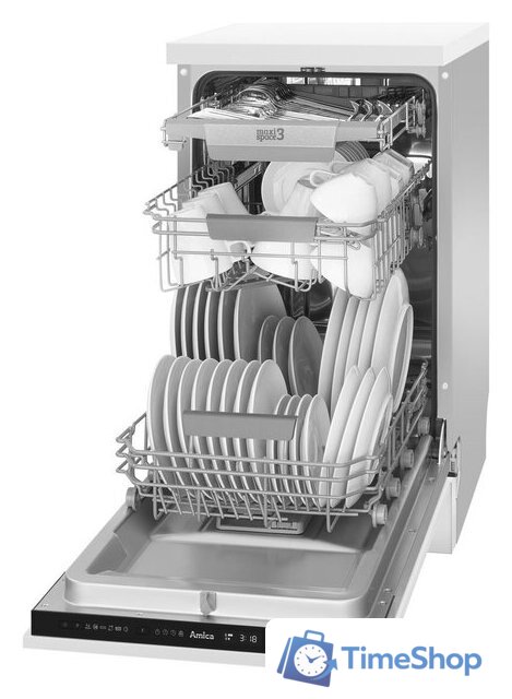 Встраиваемая посудомоечная машина Amica DIM46C6EBOiTH - Изображение №4 — Интернет-магазин Time-Shop