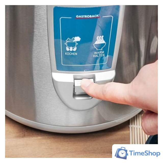 Рисоварка Gastroback 42507 - Изображение №3 — Интернет-магазин Time-Shop