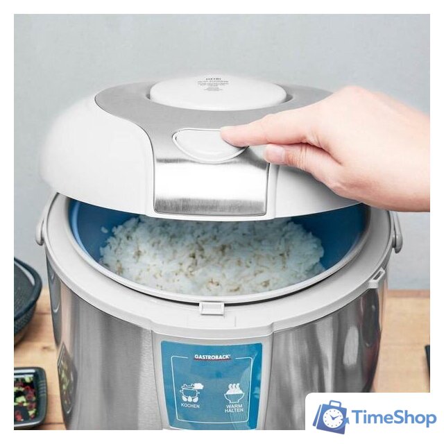 Рисоварка Gastroback 42507 - Изображение №4 — Интернет-магазин Time-Shop