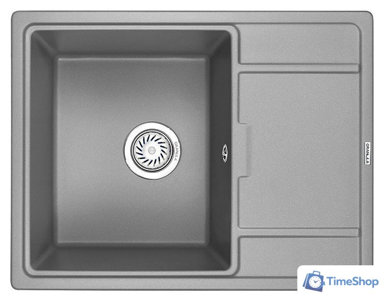 Кухонная мойка Granula GR-6503 (алюминиум) - Изображение №1 — Интернет-магазин Time-Shop