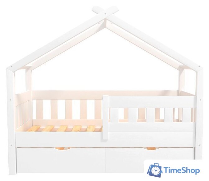 Кровать-тахта ФанДОК 80x160 Ф-141.22 (белый/с ложе) - Изображение №3 — Интернет-магазин Time-Shop