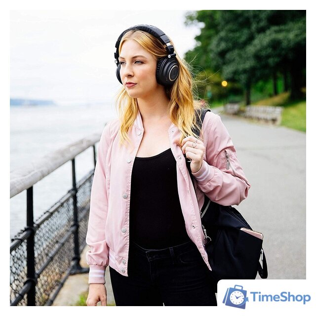 Наушники Audio-Technica ATH-M50xBT (черный) - Изображение №11 — Интернет-магазин Time-Shop