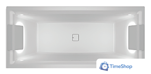 Ванна Riho Still Square Led 170x75 BR0200500K00132 (подголовник, без ножек) - Изображение №1 — Интернет-магазин Time-Shop