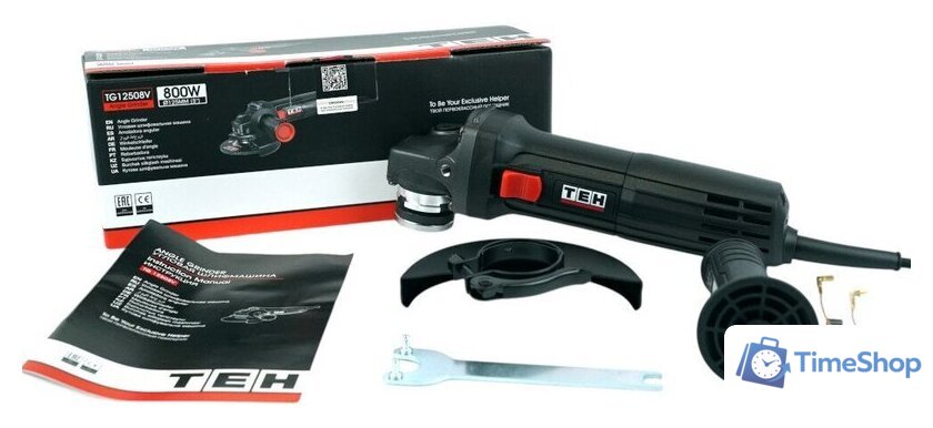 Угловая шлифмашина TEH TG12508V - Изображение №13 — Интернет-магазин Time-Shop