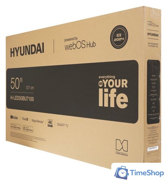 Телевизор Hyundai H-LED50BU7100 - Изображение №30 — Интернет-магазин Time-Shop