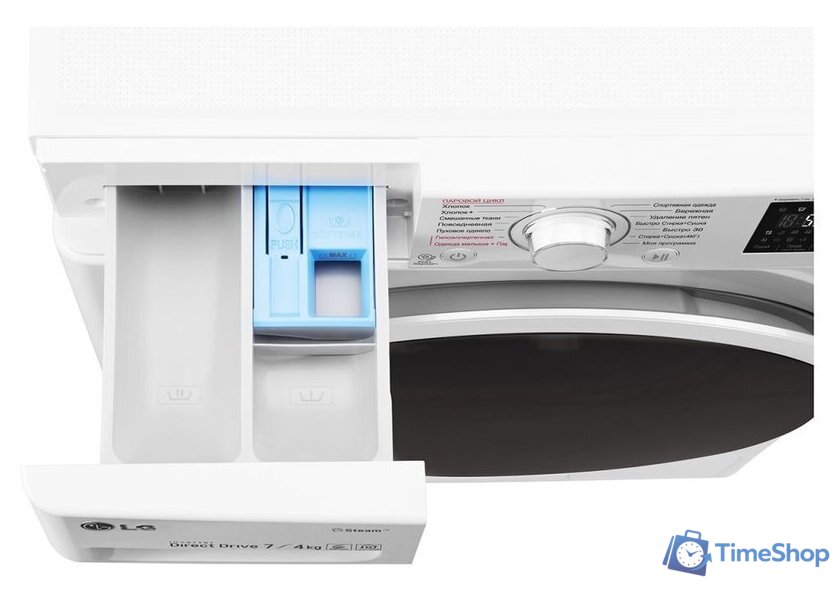 Стирально-сушильная машина LG F2J6HG0W - Изображение №6 — Интернет-магазин Time-Shop