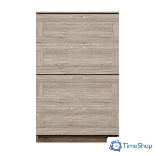 Комод Mio Tesoro Сириус 4 ящика 2.02.02.060.3 (дуб сонома) - Изображение №2 — Интернет-магазин Time-Shop