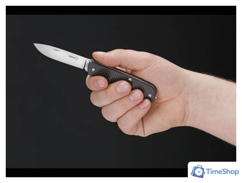Складной нож Boker 01BO821 Plus Tech Tool Carbon - Изображение №3 — Интернет-магазин Time-Shop
