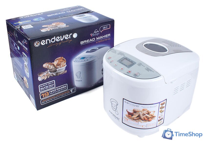 Хлебопечка Endever SkyLine MB-51 - Изображение №6 — Интернет-магазин Time-Shop