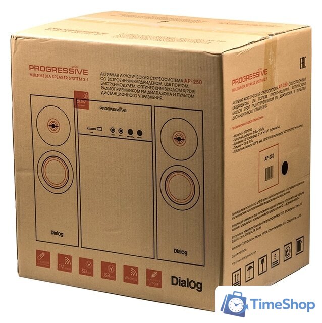 Акустика Dialog Progressive AP-250 (черный) - Изображение №9 — Интернет-магазин Time-Shop
