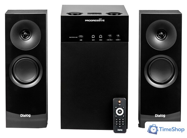 Акустика Dialog Progressive AP-250 (черный) - Изображение №1 — Интернет-магазин Time-Shop