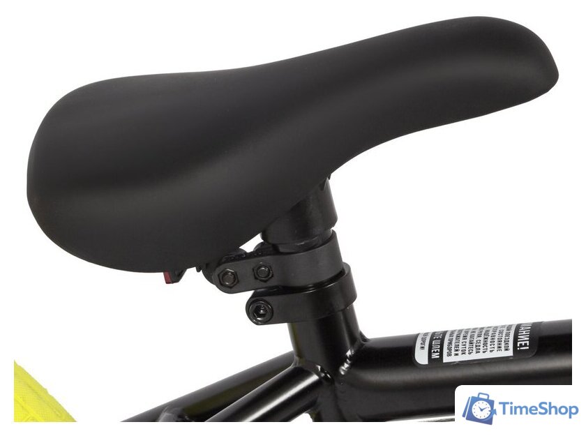 Велосипед Novatrack Wolf 2024 20BMX.WOLF.BK4 (черный) - Изображение №4 — Интернет-магазин Time-Shop