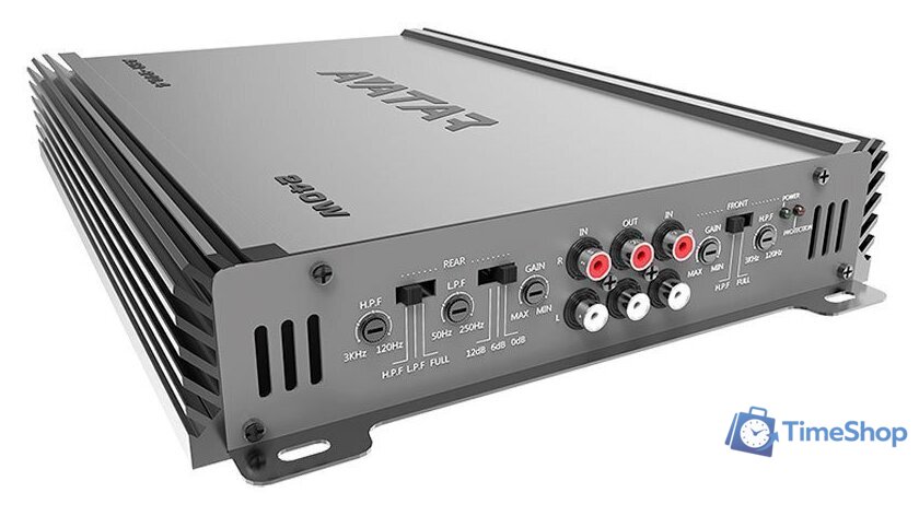 Автомобильный усилитель Avatar ABR-240.4 - Изображение №2 — Интернет-магазин Time-Shop