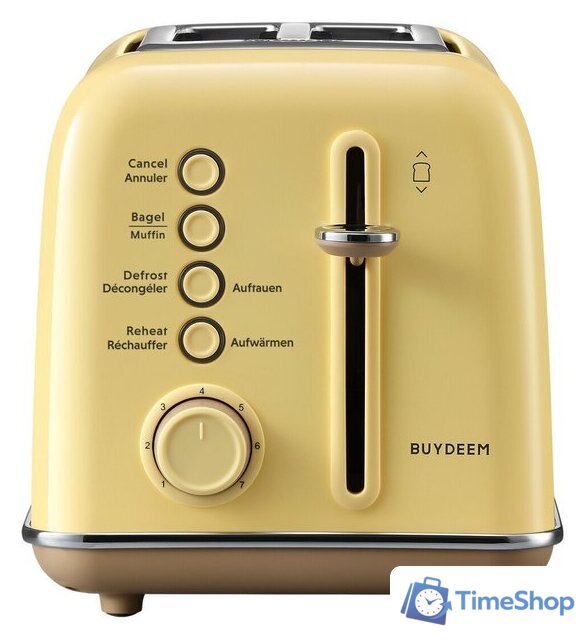 Тостер Buydeem DT620-MY Mellow Yellow - Изображение №1 — Интернет-магазин Time-Shop