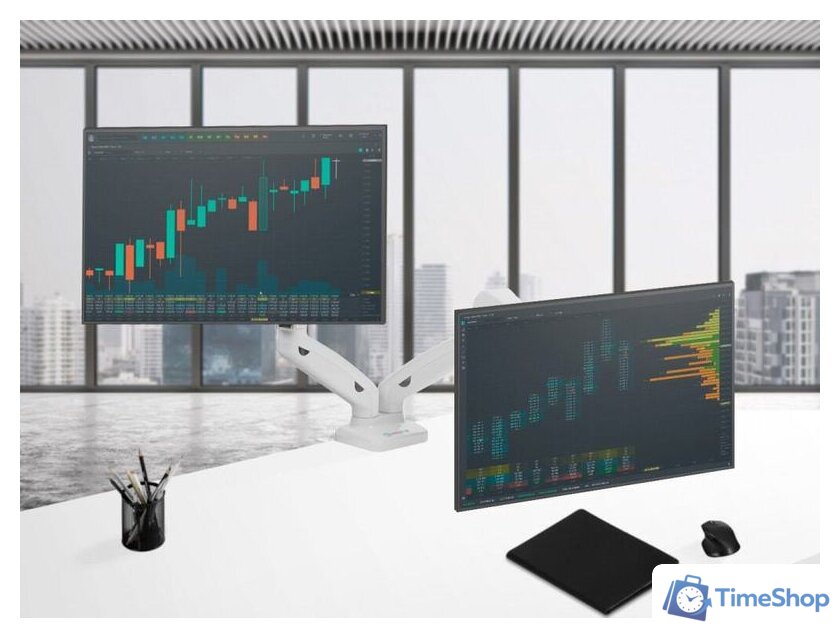 Кронштейн для монитора Onkron G160 (белый) - Изображение №9 — Интернет-магазин Time-Shop