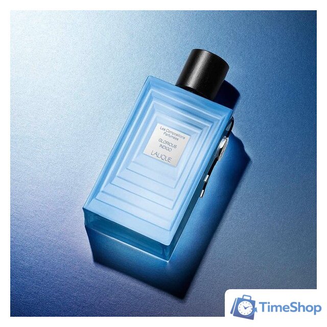 Парфюмерная вода Lalique Les Compositions Parfumees Glorious Indigo EdP (100 мл) - Изображение №4 — Интернет-магазин Time-Shop