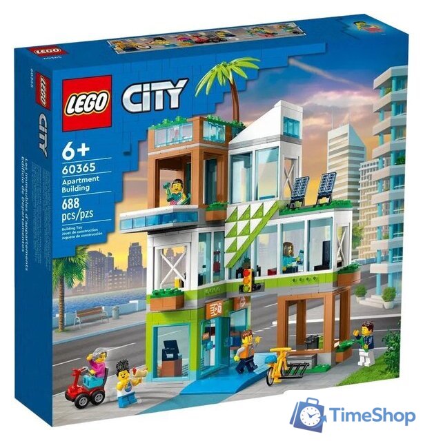 Конструктор LEGO City 60365 Многоквартирный дом - Изображение №1 — Интернет-магазин Time-Shop