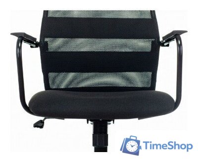 Офисное кресло Бюрократ KB-5M (TW-01 3C11 черный, сетка/ткань) - Изображение №4 — Интернет-магазин Time-Shop