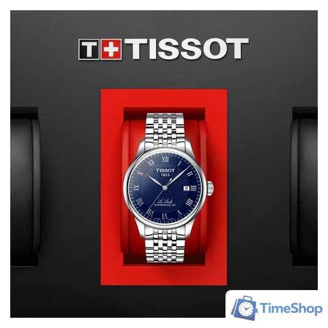 Наручные часы Tissot Le Locle Powermatic 80 T006.407.11.043.00 - Изображение №5 — Интернет-магазин Time-Shop