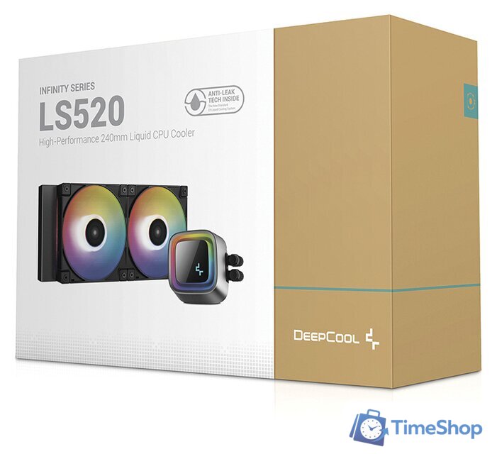 Система жидкостного охлаждения для процессора DeepCool LS520 R-LS520-BKAMNT-G-1 - Изображение №3 — Интернет-магазин Time-Shop