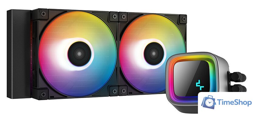 Система жидкостного охлаждения для процессора DeepCool LS520 R-LS520-BKAMNT-G-1 - Изображение №1 — Интернет-магазин Time-Shop