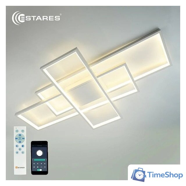  Estares Sven 120W 3S-APP-900x500x80-WHITE/WHITE-220-IP20 - Изображение №2 — Интернет-магазин Time-Shop
