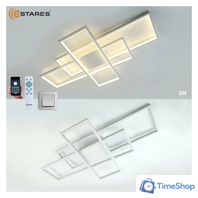  Estares Sven 120W 3S-APP-900x500x80-WHITE/WHITE-220-IP20 - Изображение №4 — Интернет-магазин Time-Shop