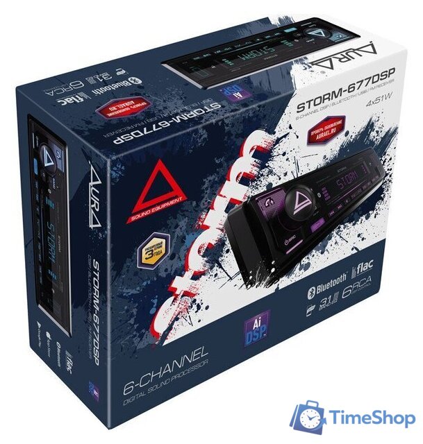 USB-магнитола Aura Storm-677DSP - Изображение №9 — Интернет-магазин Time-Shop