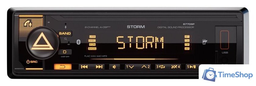 USB-магнитола Aura Storm-677DSP - Изображение №2 — Интернет-магазин Time-Shop