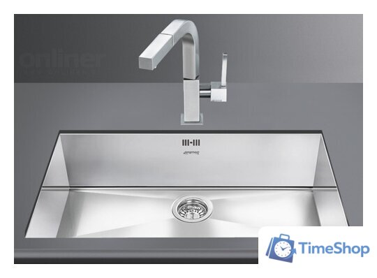 Кухонная мойка Smeg VSTQ72-2 - Изображение №1 — Интернет-магазин Time-Shop