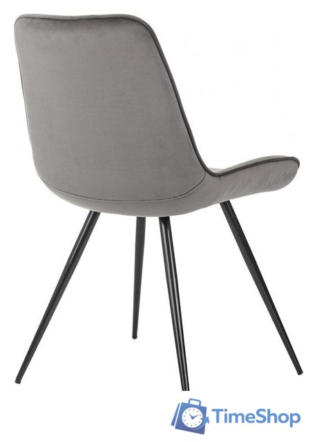 Стул Бюрократ CH-K2 2 шт (серый Holland 18/черный) - Изображение №5 — Интернет-магазин Time-Shop