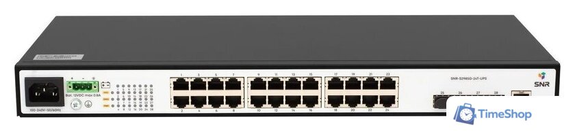 Управляемый коммутатор 2-го уровня SNR SNR-S2985G-24T-UPS - Изображение №1 — Интернет-магазин Time-Shop