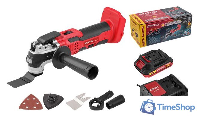 Реноватор Wortex СSM 3020 0325246 (с 1-м АКБ, оснастка) - Изображение №1 — Интернет-магазин Time-Shop
