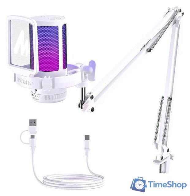 Проводной микрофон Maono DGM20S (белый) - Изображение №1 — Интернет-магазин Time-Shop