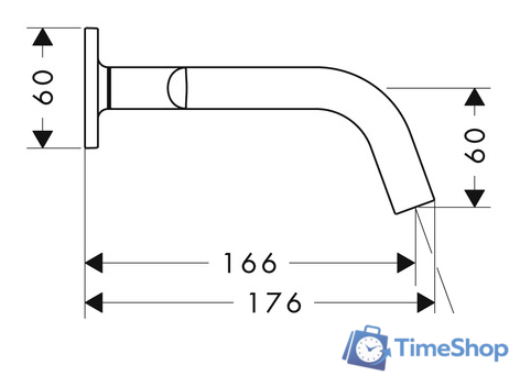 Смеситель Axor Citterio M 34313000 - Изображение №2 — Интернет-магазин Time-Shop